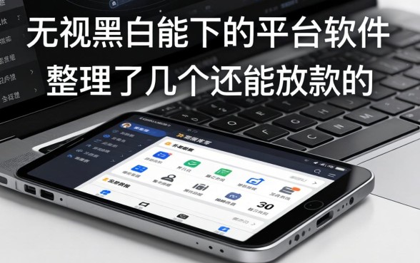 无视黑白能下的平台软件：整理了几个还能放款的