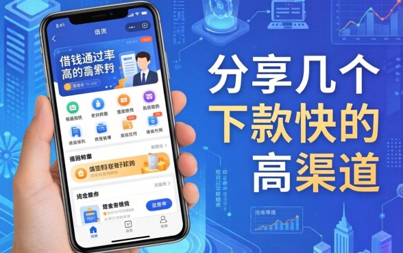 手机借钱通过率高的软件：分享几个下款快的渠道