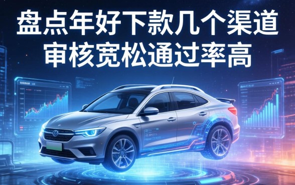 盘点2026年好下款的几个渠道，审核宽松通过率高