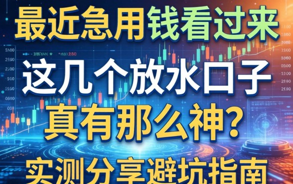 最近急用钱看过来，这几个放水口子真有那么神？实测分享避坑指南