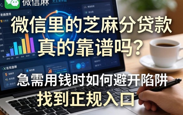 微信里的芝麻分贷款真的靠谱吗？急需用钱时如何避开陷阱找到正规入口？