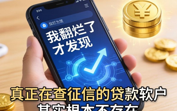 我翻烂了手机才发现，真正不查征信的贷款软件其实根本不存在