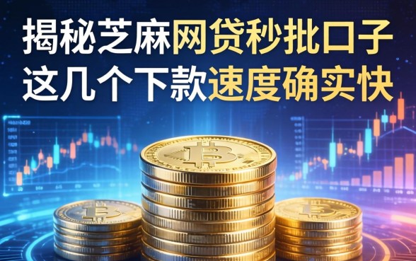 揭秘2026芝麻网贷秒批口子，这几个下款速度确实快