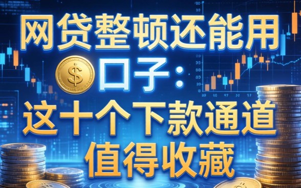网贷整顿还能用的口子：这十个下款通道值得收藏
