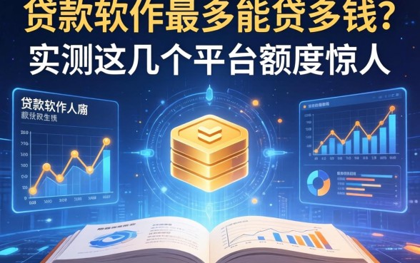 贷款软件最多能贷多钱？实测这几个平台额度惊人