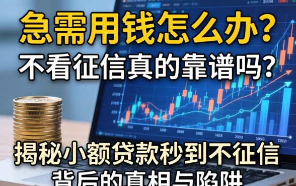 急需用钱怎么办？不看征信真的靠谱吗？揭秘小额贷款秒到不征信背后的真相与陷阱