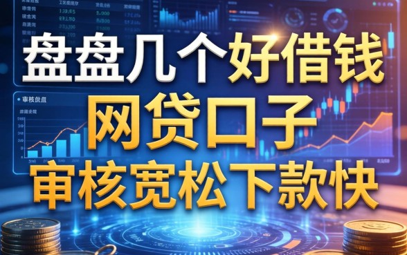 盘点几个好借钱的网贷口子，审核宽松下款快