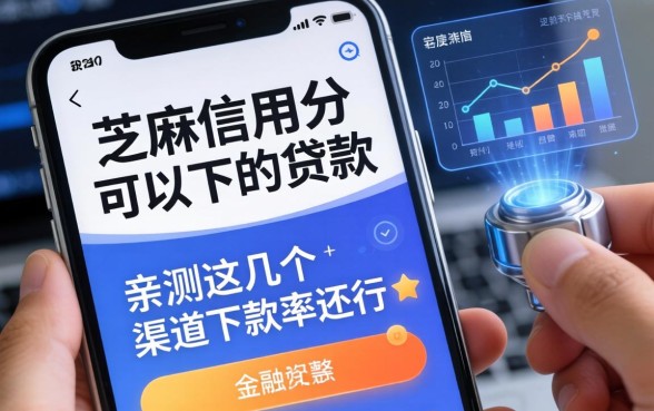 芝麻信用分可以下的贷款，亲测这几个渠道下款率还行
