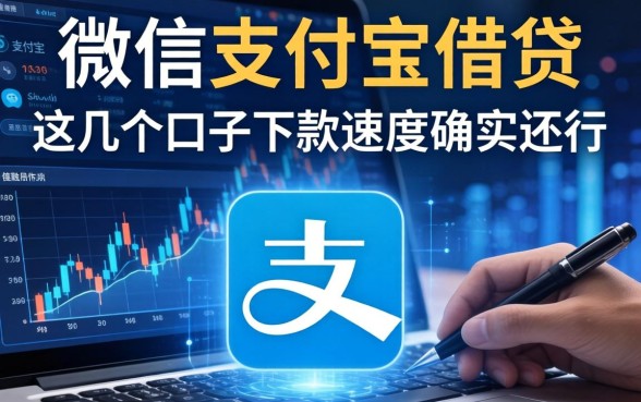 微信支付宝借贷：这几个口子下款速度确实还行