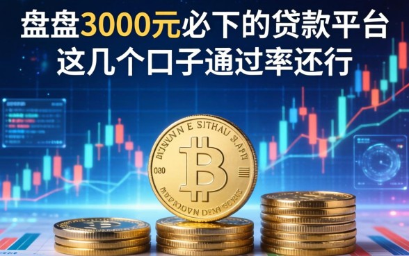 盘点3000元必下的贷款平台,这几个口子通过率还行