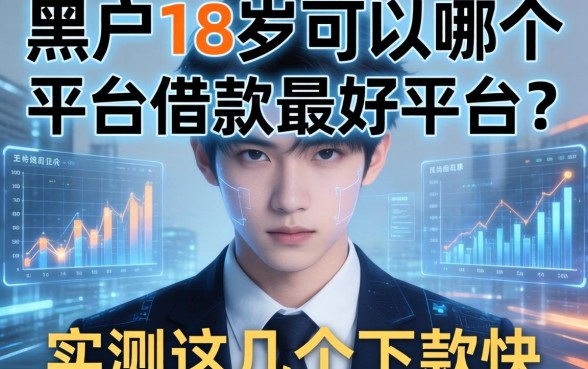 黑户18岁可以在哪个平台借款最好平台？实测这几个下款快