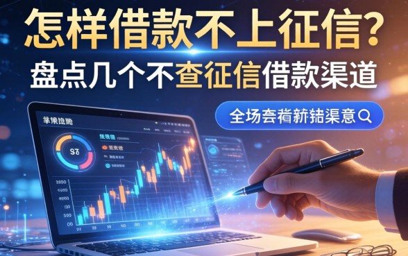 怎样借款不上征信？盘点几个不查征信的借款渠道