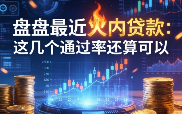 盘点最近比较火的贷款，这几个通过率还算可以