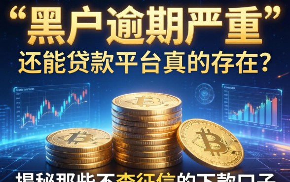 黑户逾期严重还能贷款的平台真的存在吗？揭秘那些不查征信的下款口子