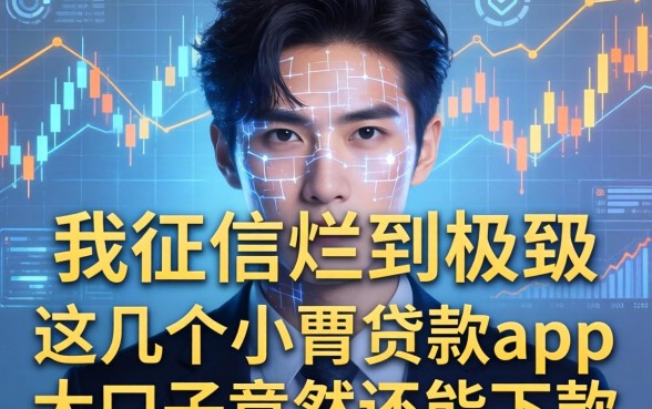我征信烂到极致，这几个小额贷款app大口子竟然还能下款