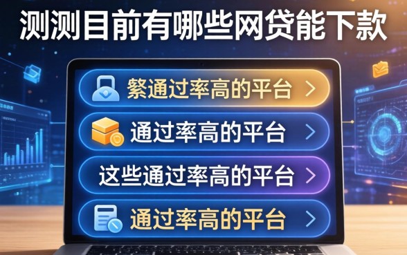 实测目前有哪些网贷能下款，整理出这些通过率高的平台