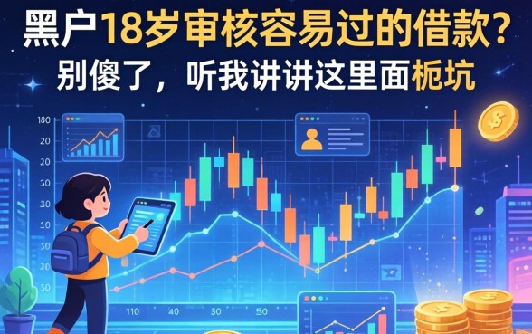 黑户18岁审核容易过的借款？别傻了，听我讲讲这里面的坑