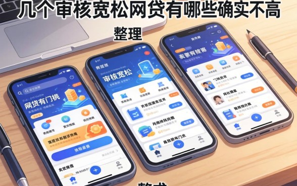 整理了几个审核宽松的网贷有哪些软件，门槛确实不高