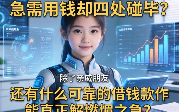 急需用钱却四处碰壁？除了亲戚朋友，还有什么可靠的借钱软件能真正解燃眉之急？