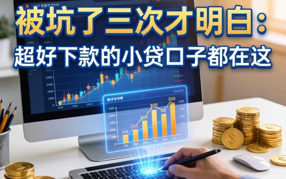 被坑了三次才明白：超好下款的小贷口子都在这