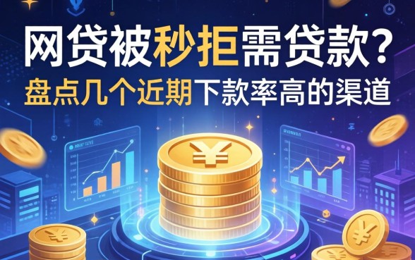 网贷被秒拒需贷款？盘点几个近期下款率高的渠道