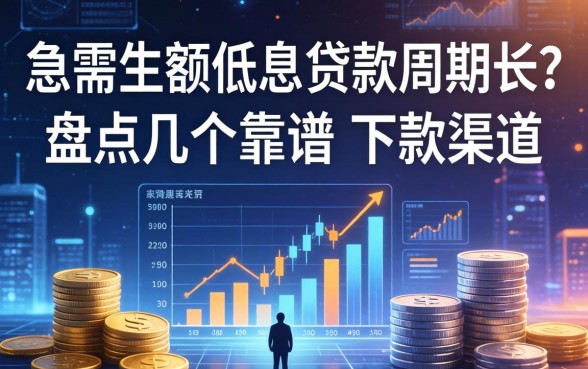 急需大额低息贷款周期长？盘点几个靠谱的下款渠道