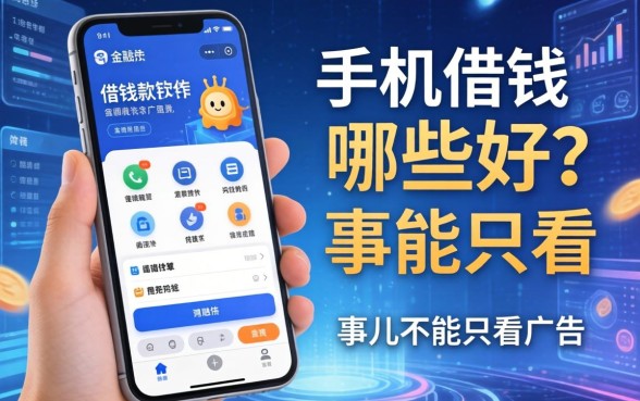 手机借钱软件哪些好？这事儿不能只看广告词
