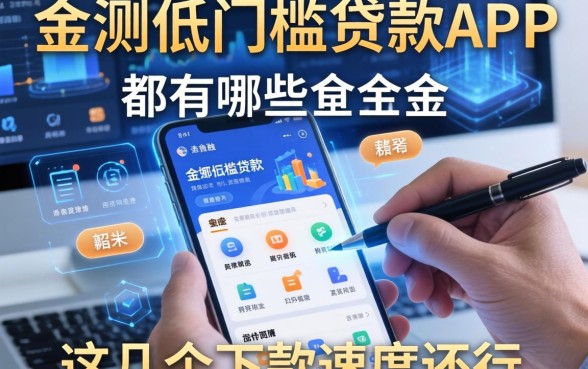 实测低门槛贷款app都有哪些软件，这几个下款速度还行
