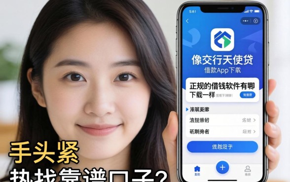 手头紧想找靠谱口子？像交行天使贷借款app下载一样正规的借钱软件有哪些？