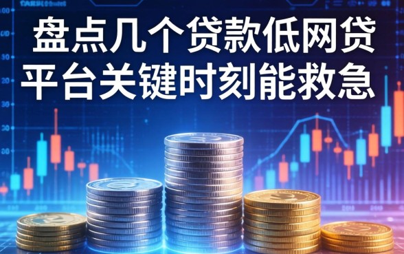 盘点几个贷款低的网贷平台，关键时刻能救急