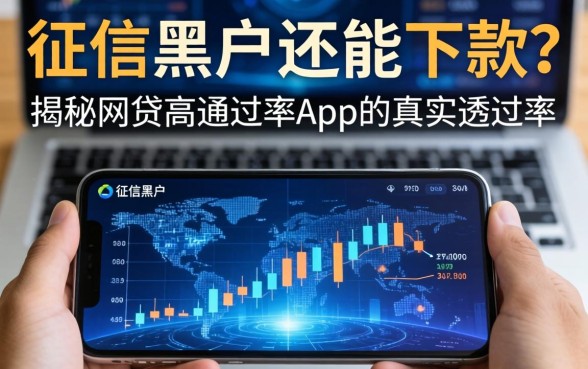 征信黑户还能下款？揭秘网贷高通过率app的真实通过率