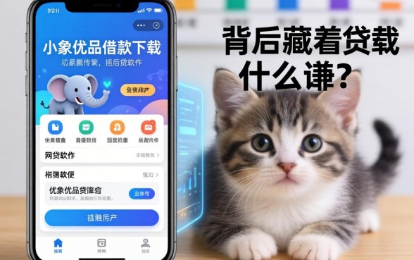类似小象优品借款app下载一样方便的网贷软件，背后藏着什么猫腻？