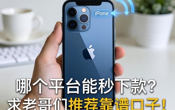 手头紧只有一部苹果手机，哪个平台能秒下款？求老哥们推荐靠谱口子！