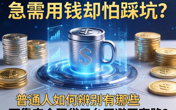 急需用钱却怕踩坑？普通人如何辨别有哪些可靠安全的网贷平台并避开套路？