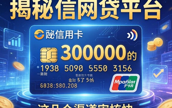 揭秘用信用卡借30000的网贷平台，这几个渠道审核快