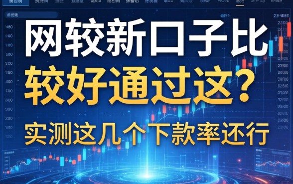 网贷新口子比较好通过么？实测这几个下款率还行