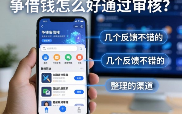 手机借钱怎么好通过审核？整理了几个反馈不错的渠道