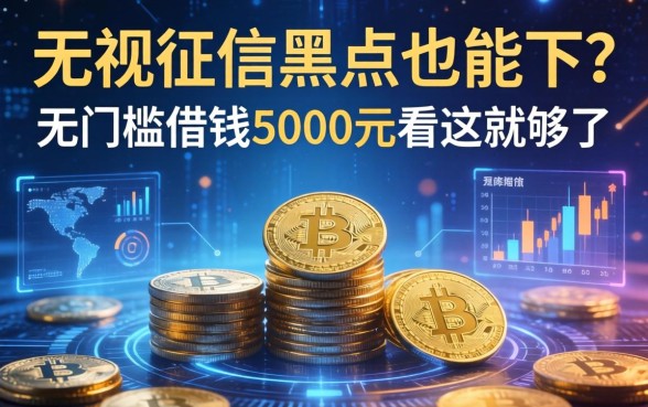 无视征信黑户也能下？无门槛借钱5000元看这就够了