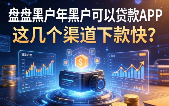 盘点黑户2026年黑户可以贷款的app，这几个渠道下款快