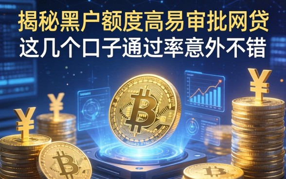 揭秘黑户额度高易审批的网贷，这几个口子通过率意外不错