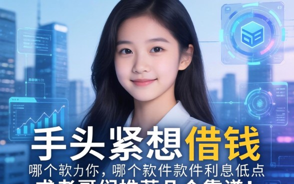 手头紧想借钱，哪个软件利息低点？求老哥们推荐几个靠谱的！