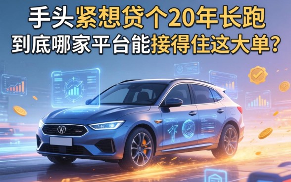 手头紧想贷个20年长跑，到底哪家平台能接得住这大单？
