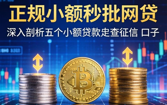 正规小额秒批网贷，深入剖析五个小额贷款不查征信的口子