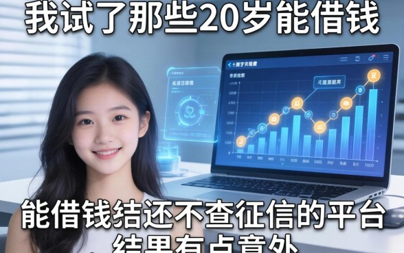 我试了那些20岁能借钱还不查征信的平台，结果有点意外