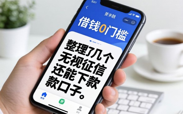 手机借钱0门槛，整理了几个无视征信还能下款的口子