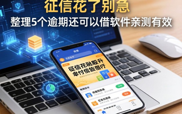 征信花了别急，整理5个逾期还可以借的软件亲测有效