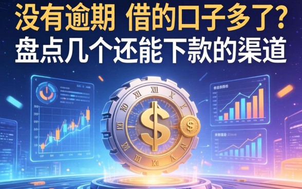 没有逾期但借的口子多了？盘点几个还能下款的渠道