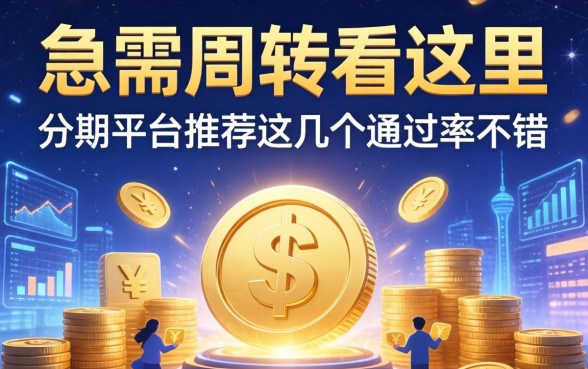 急需周转看这里，分期平台推荐这几个通过率不错