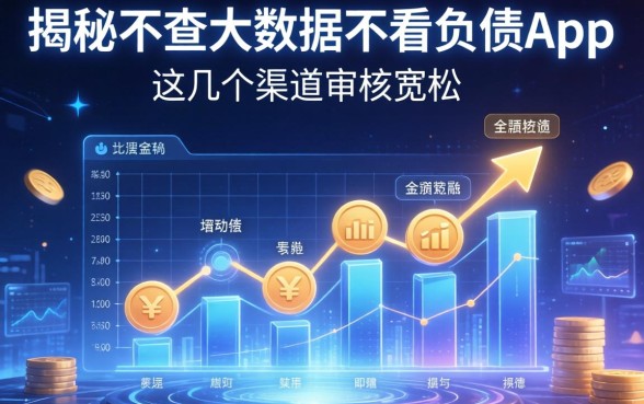 揭秘不查大数据不看负债的app，这几个渠道审核宽松