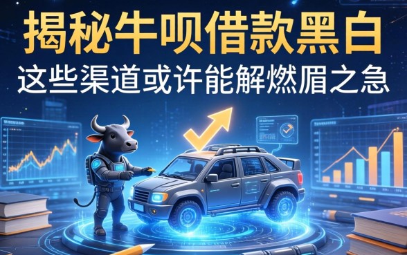 揭秘2026牛呗借款黑户：这些渠道或许能解燃眉之急